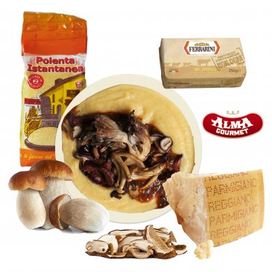 Polenta with Porcini Mushrooms Kit