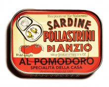 Pollastrini Italian Tomato Sardines - 100g (3.5oz)